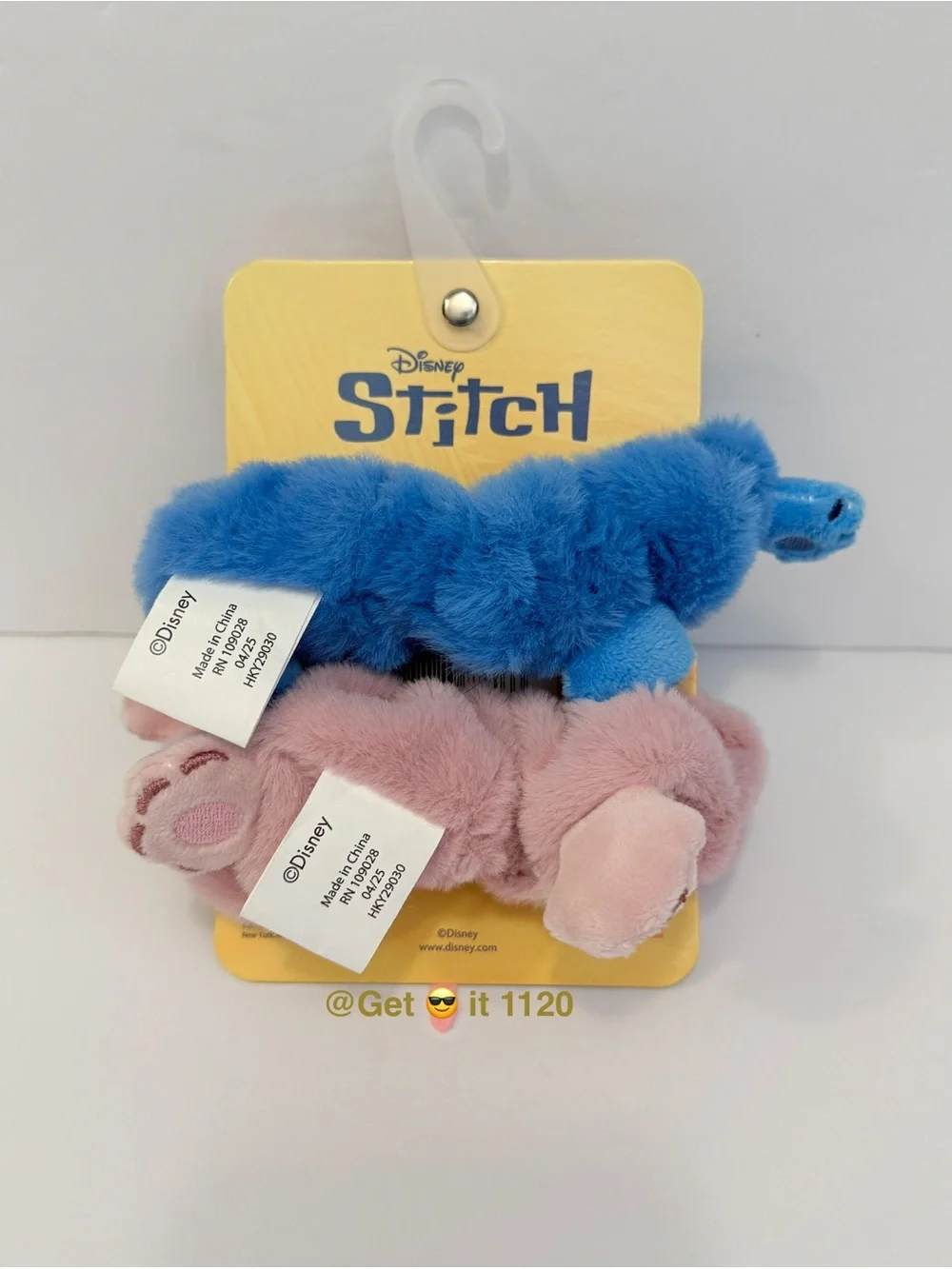 Disney Lilo and Stitch Angel Scrunchie Set